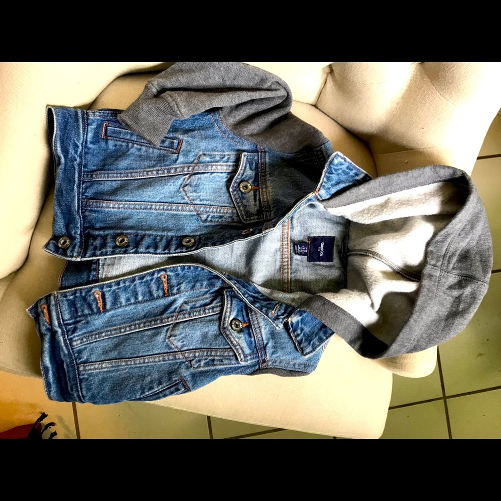 Jean sweater jacket toddler GAP